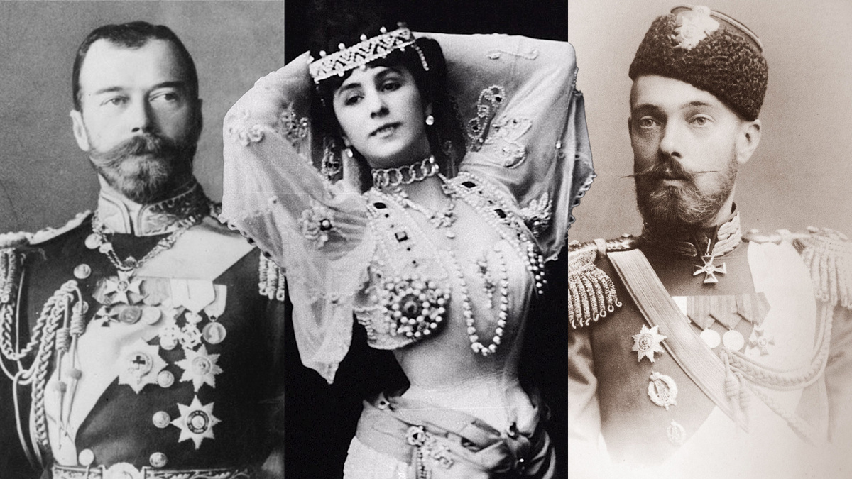 Николай II, Матильда Кшесинская, великий князь Сергей Михайлович