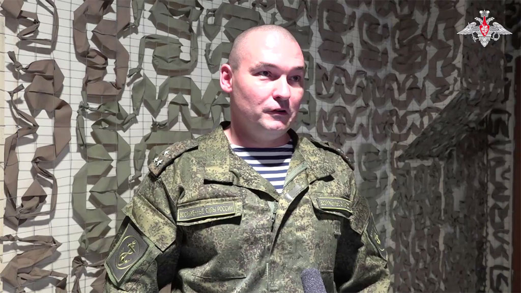    Замглавнокомандующего ВМФ России Михаил Гудков, скрин видео Минобороны РФ