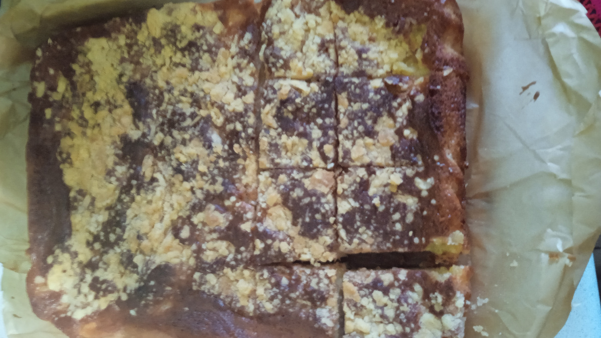 Вот такой пирог получился у меня.