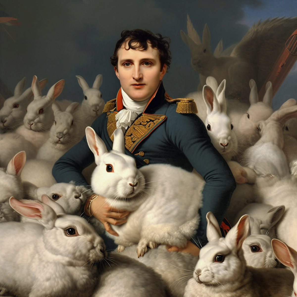 Наполеон и кролики. (Источник: pikabu.ru)
