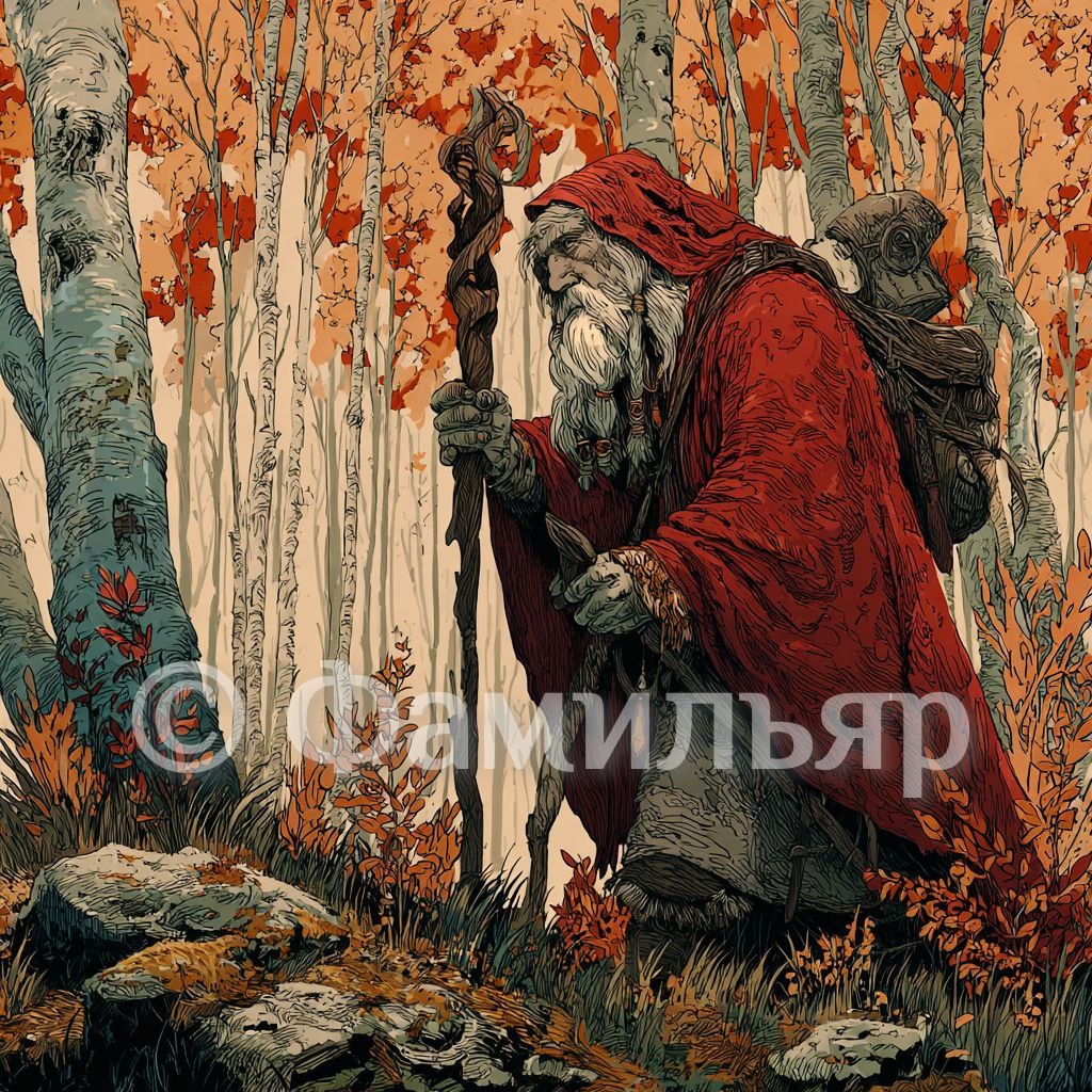 Волхв. Автор: Ксения Фир.