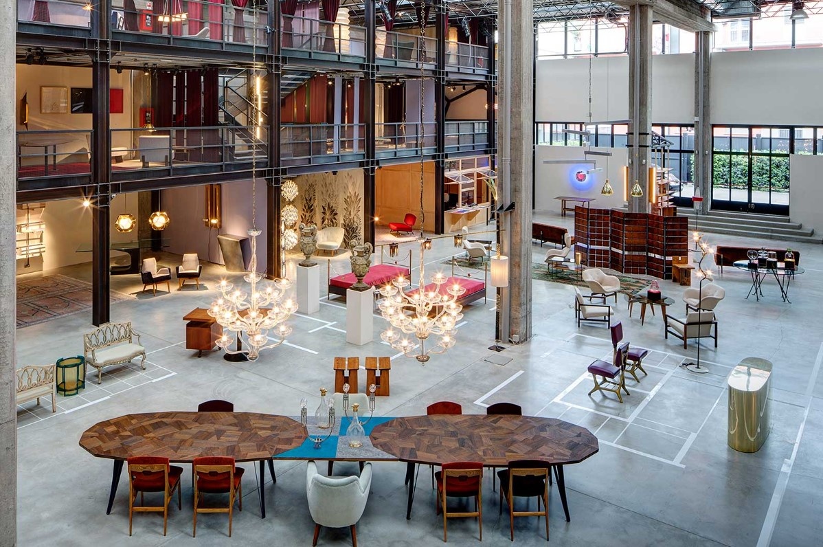 Галерея Nilufar: выставка Repertorio на неделе моды в милане