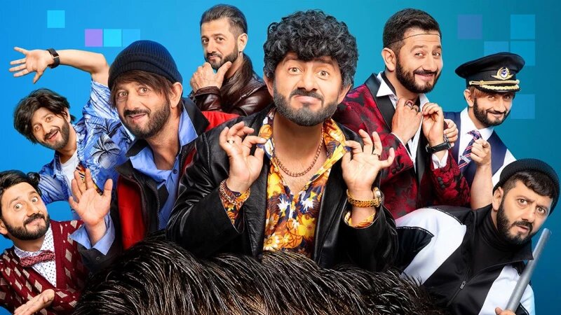     Кадр из шоу "Галустян+". Пресс-служба телеканала ТНТ.