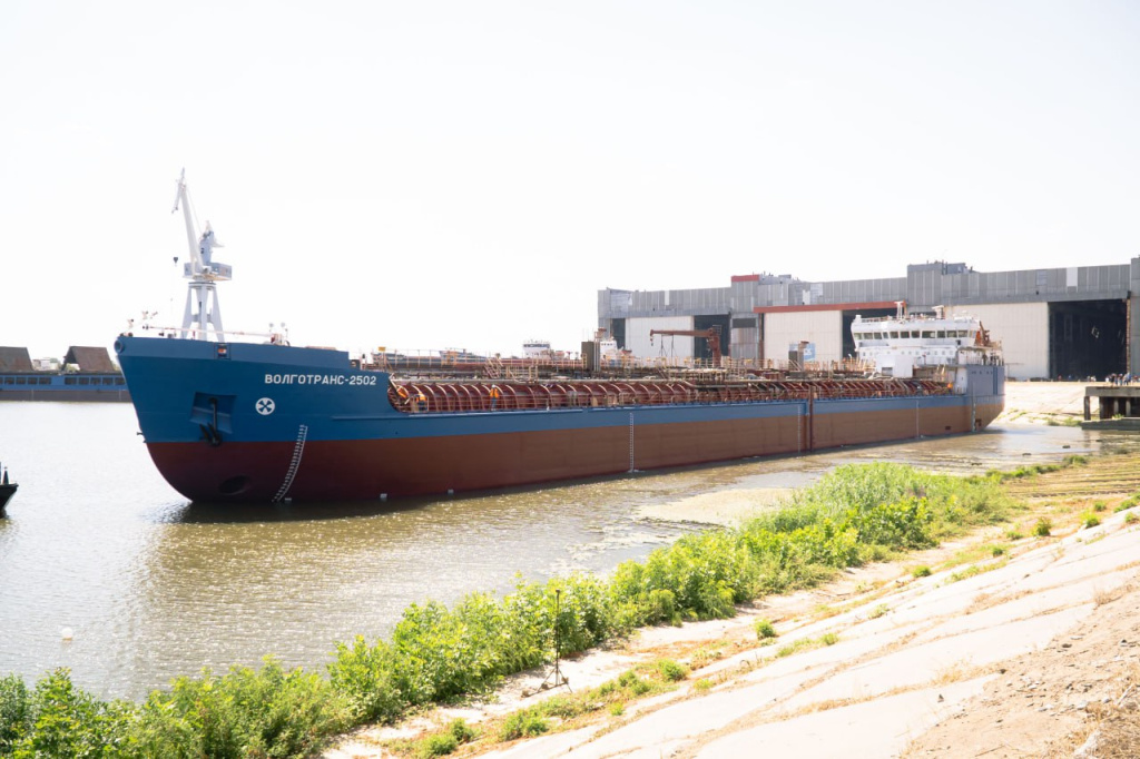 Начались ходовые испытания танкера-химовоза проекта RST 25/7 / Фото: "Объединенная судостроительная корпорация"  📷
