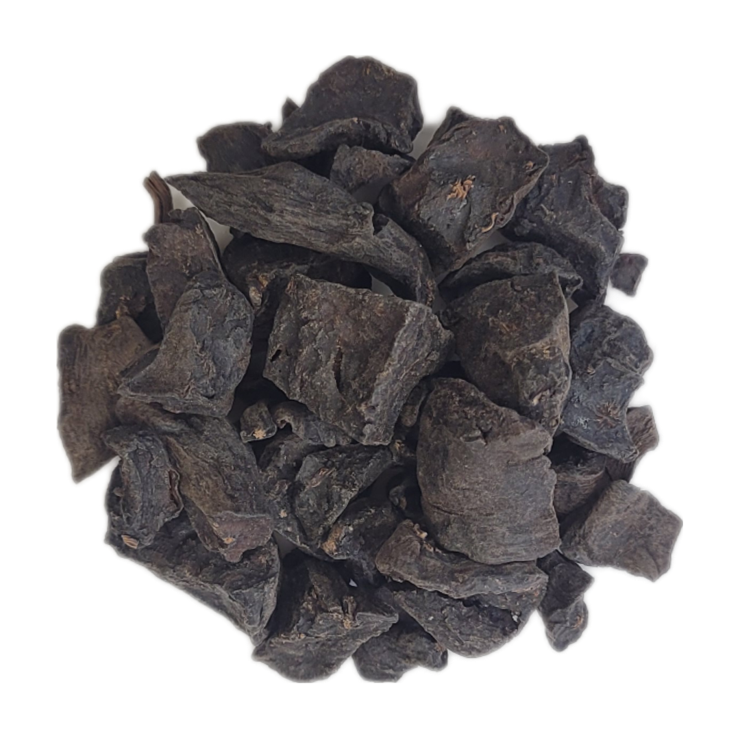 Обработанный корень горца многоцветкового