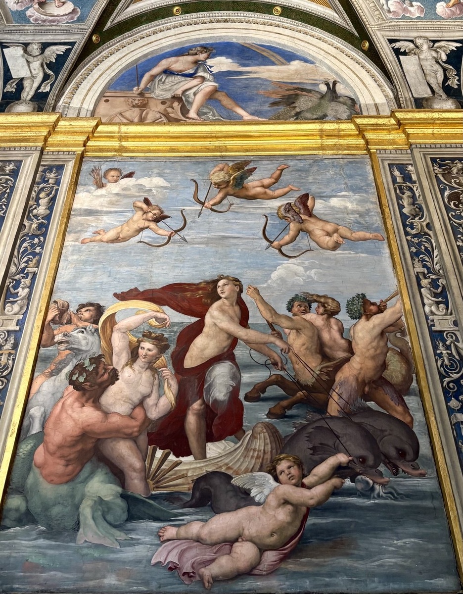 Триумф Галатеи. Фреска Рафаэля. 1511-1512гг.