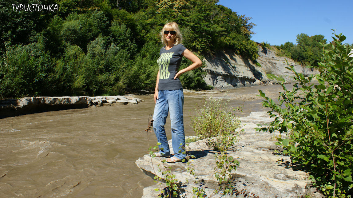 Это я в Адыгее, в посёлке Тульский