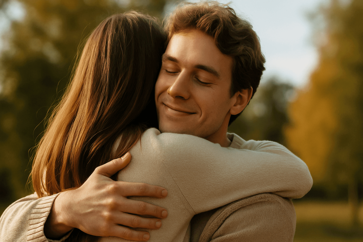    Объятия — это бесплатный, безопасный и доступный способ улучшить самочувствие. Главное — обниматься регулярно и с искренностью. Наш организм это точно оценит.