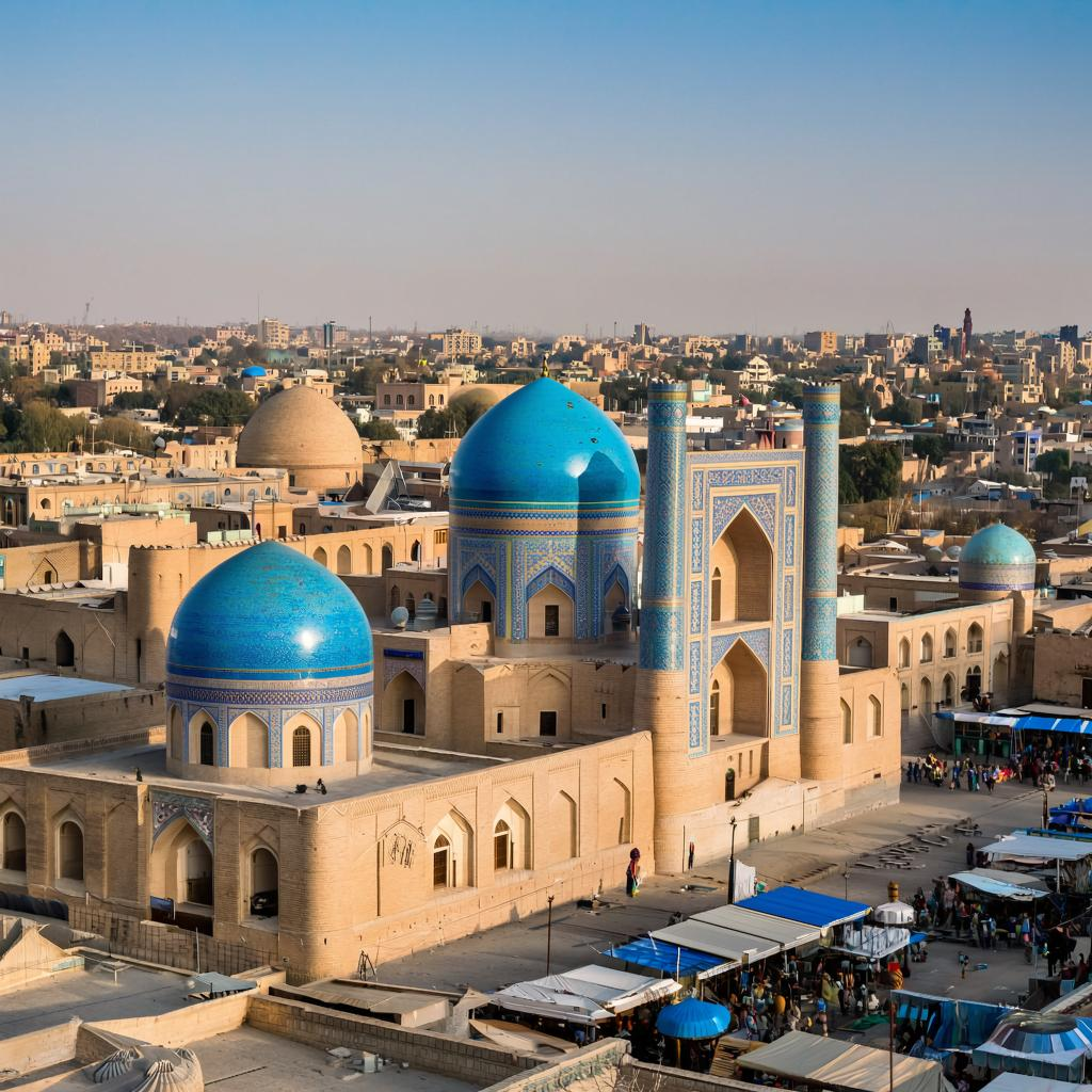 Самарканд, Узбекистан - иллюстрация к рассказу.