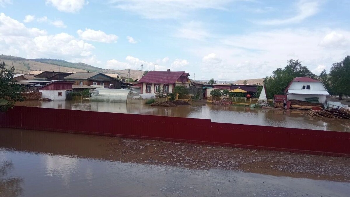 Жители Урульги рассказали о резком подъеме уровня воды в реке. Фото: Ирина Прохоренко. Волонтеры Забайкалья