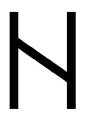 Руна Хагалаз