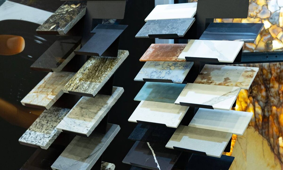 Образцы камня для столешницы