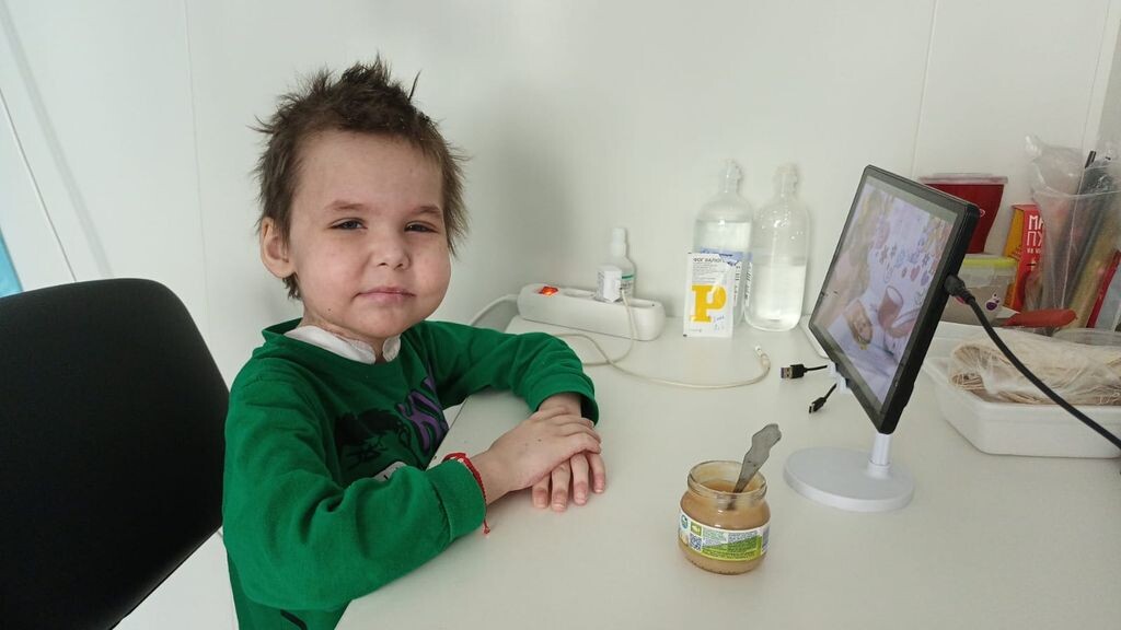 
Подопечный фонда "Дорога жизни" храбрый Мирон