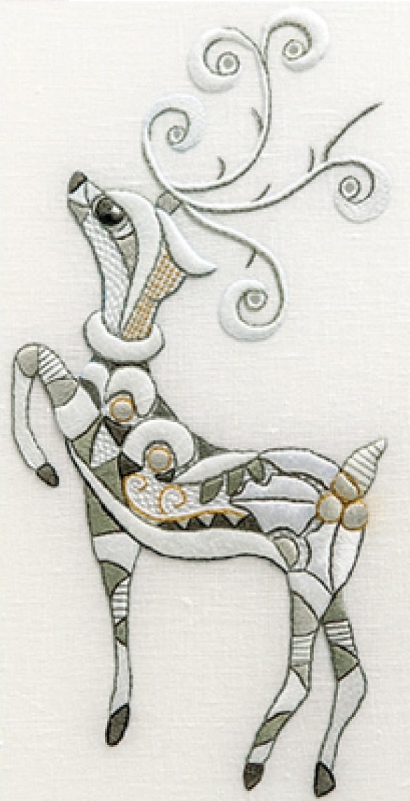 Прекрасный олень, словно из сказки