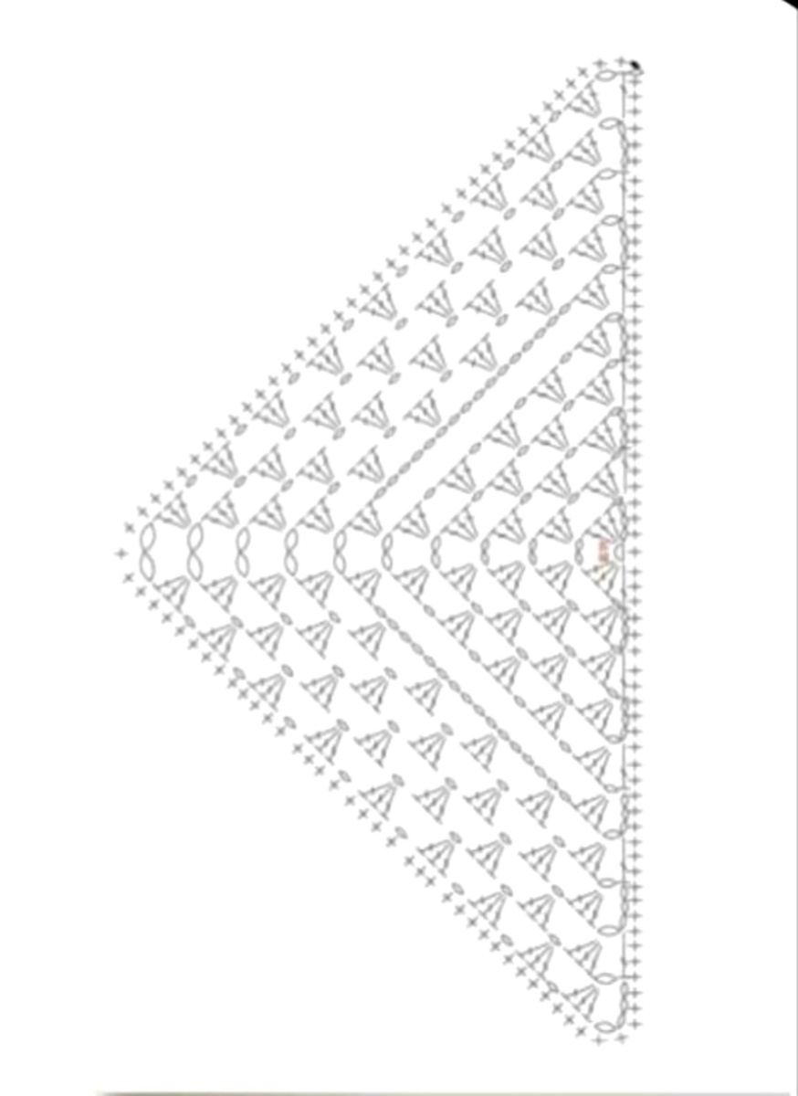 Специальная схема косынки для кошки 🐈 