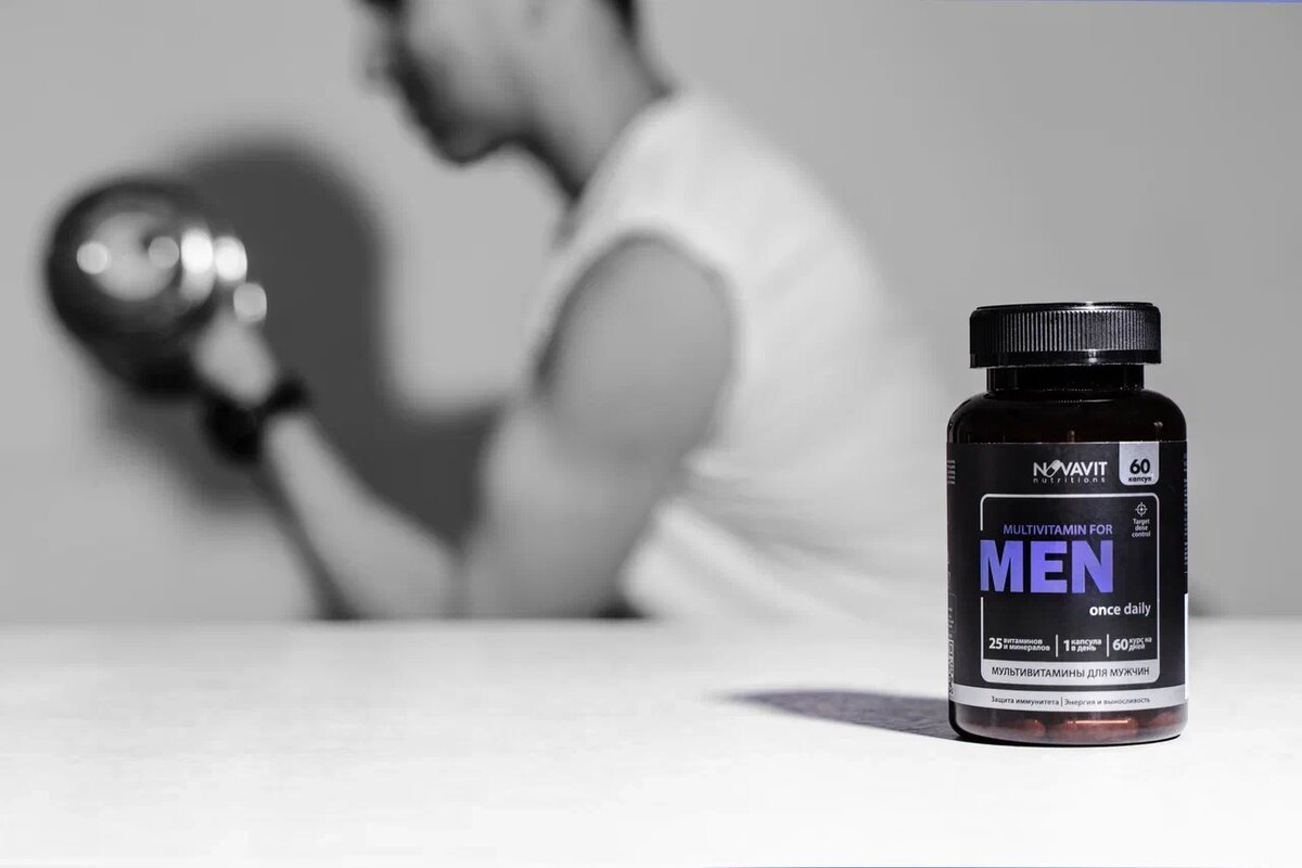 Мультивитамины для мужчин NOVAVIT nutritions