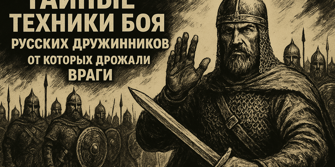 Тайные техники боя русских дружинников, от которых дрожали враги