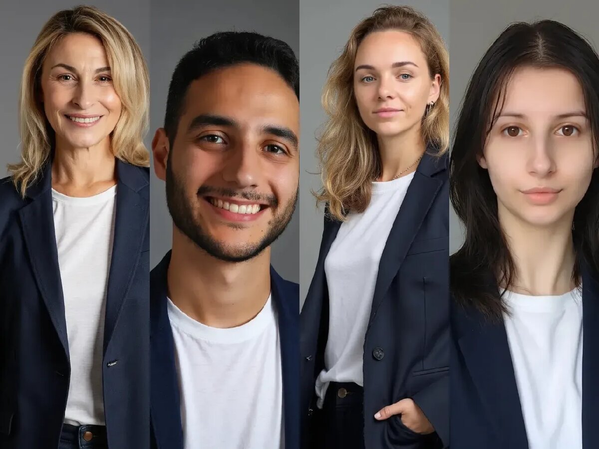 Фото для резюме с помощью ИИ - PortretPro.ru.