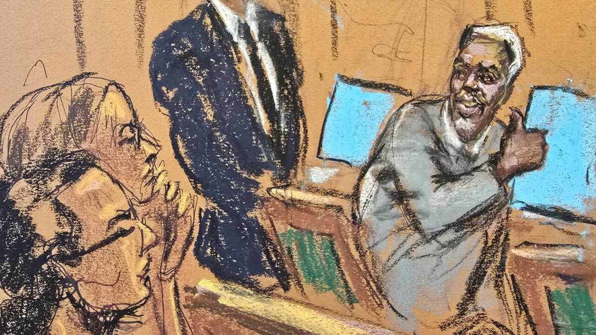 Зарисовка из зала суда