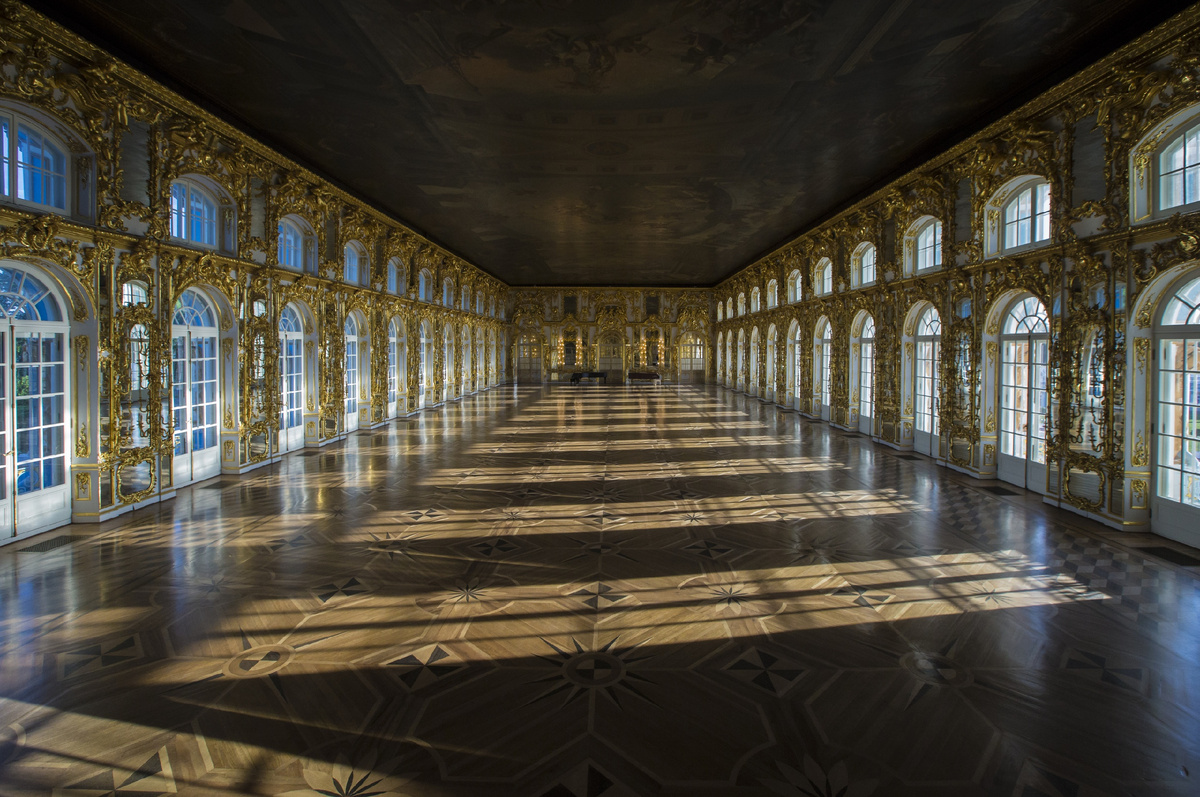 Большой зал. Современное фото. Фото: ГМЗ «Царское Село, автор – Руслан Шамуков