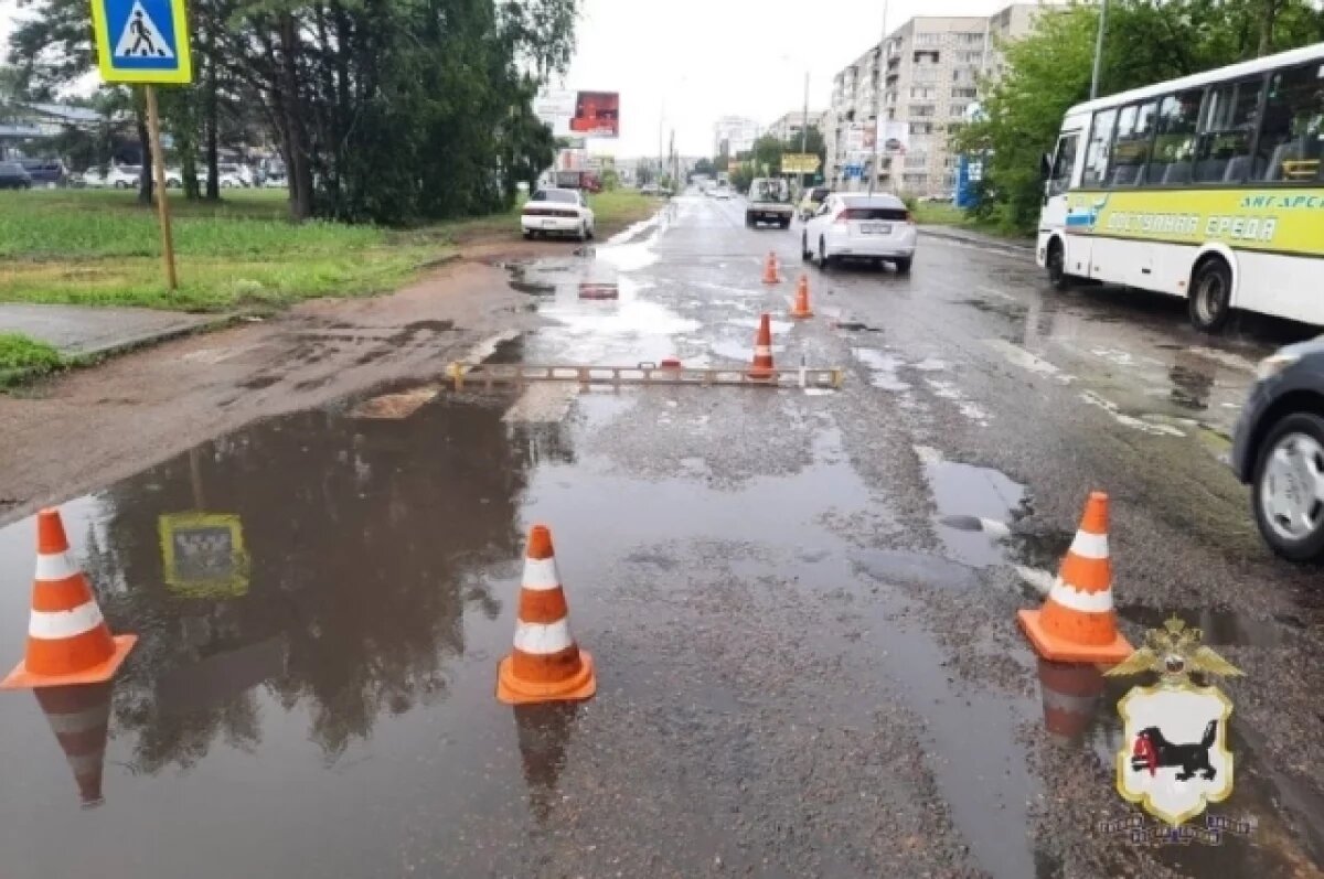    18-летний водитель сбил девушку на пешеходном переходе в Ангарске