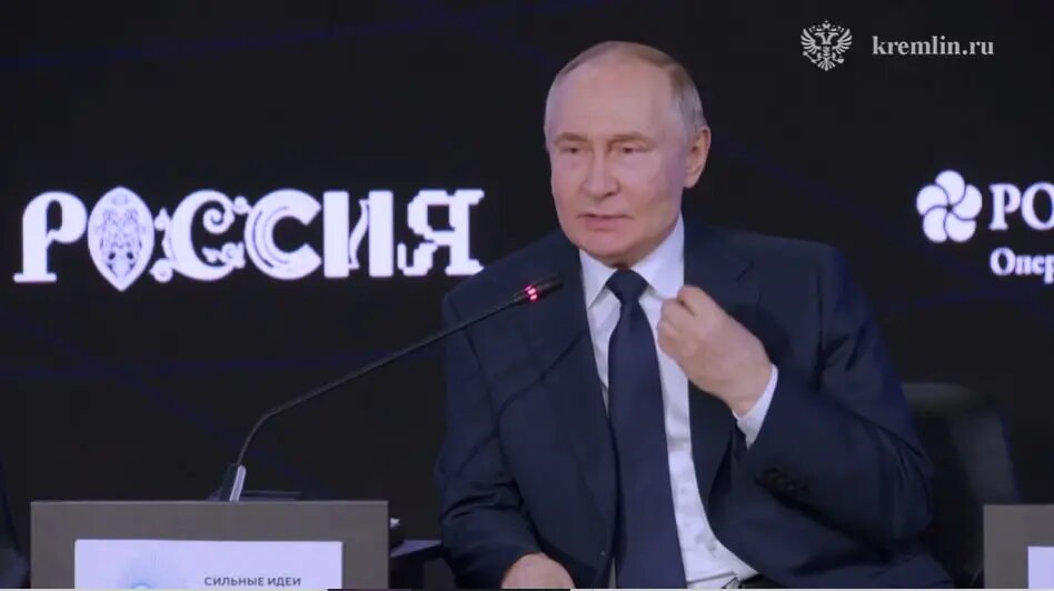    Владимир Путин. Фото: скриншот из видео пресс-службы Кремля.