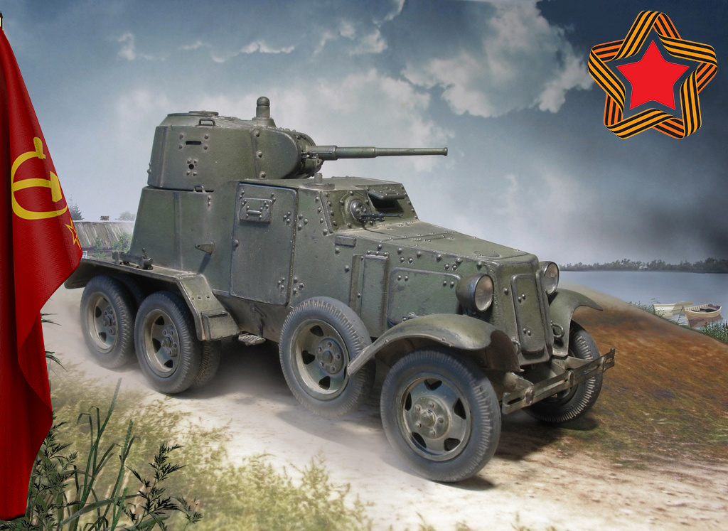 БА-10 — советский средний бронеавтомобиль