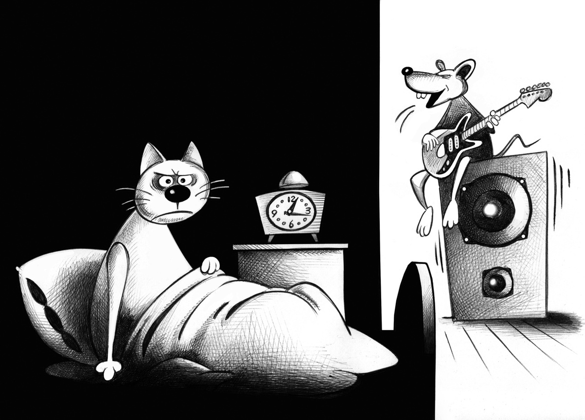 КАРИКАТУРА ОТ ХУДОЖНИКА- КАРИКАТУРИСТА СЕРГЕЯ КОРСУНА ИЗ ЕГО СЕРИИ " НЕ ВСЁ КОТУ..."