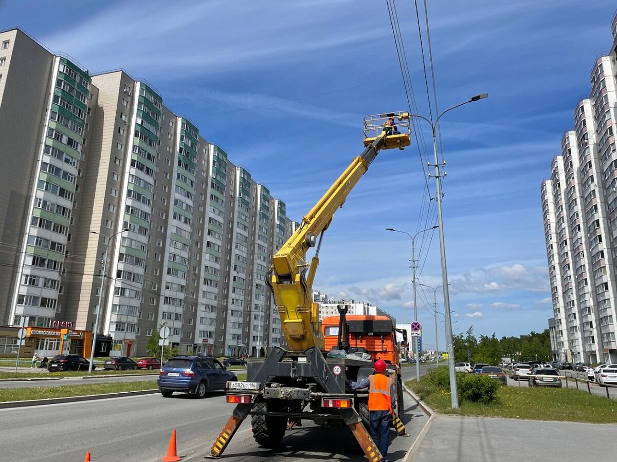    Долю энергоэффективных светильников в муниципалитетах Югры довели до 84%