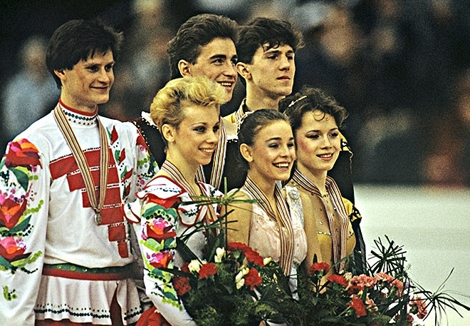 Казалось, эта пара будет кататься вечно