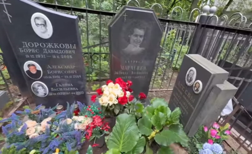 Могила Людмилы Марченко