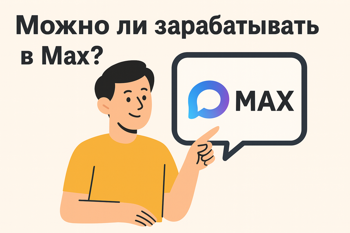 Как заработать с отечественным мессенджером MAX?