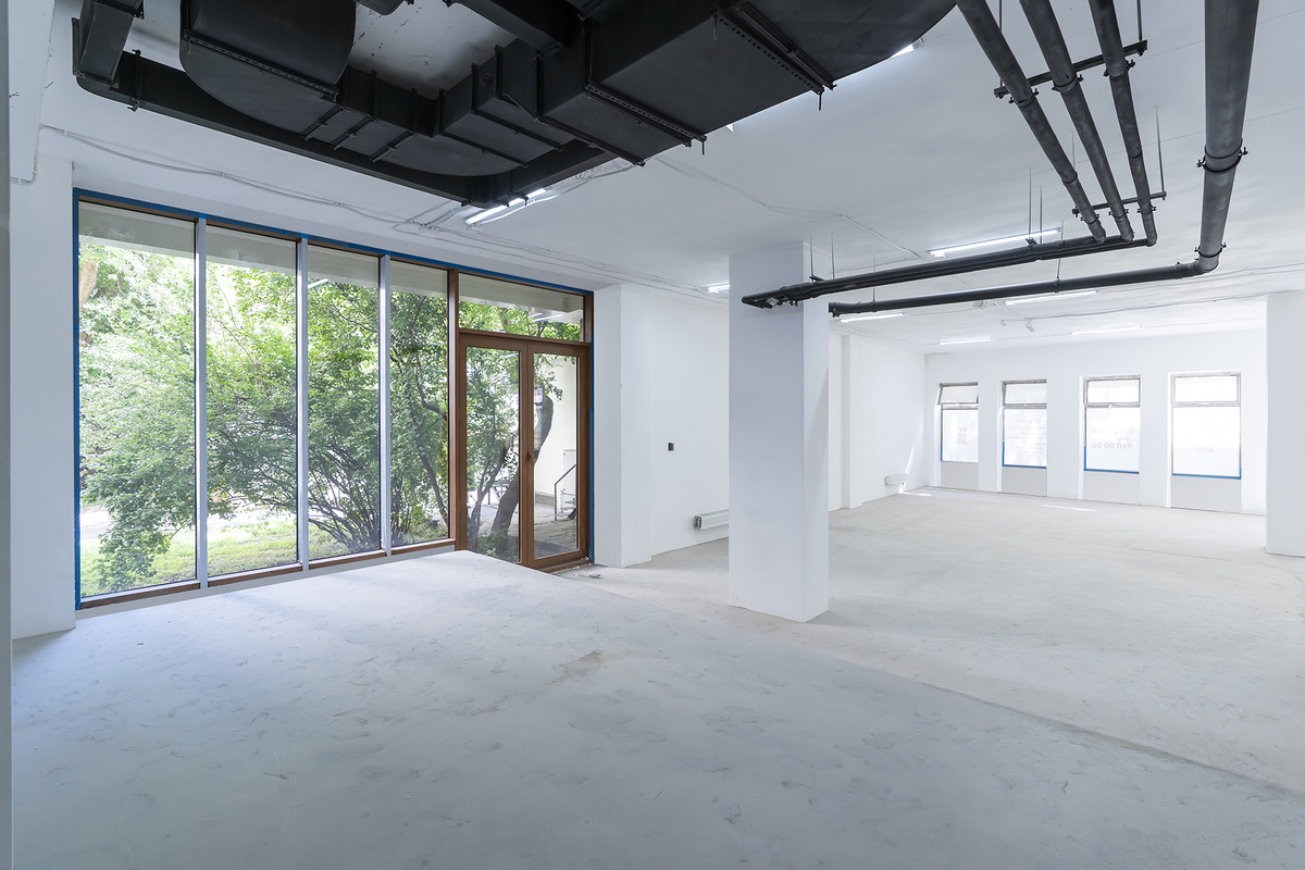 Еропкинский переулок, 16. Отделка white box