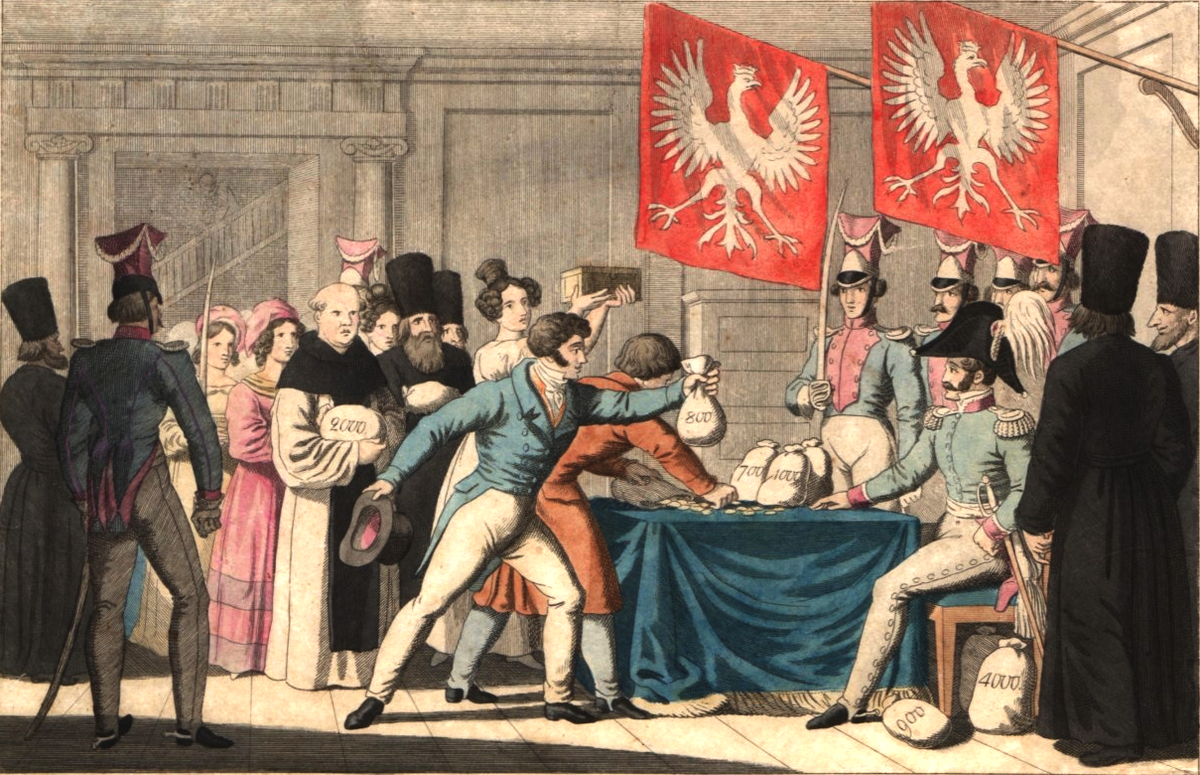 Георг Бенедикт Вундер "Ноябрьское Востание"