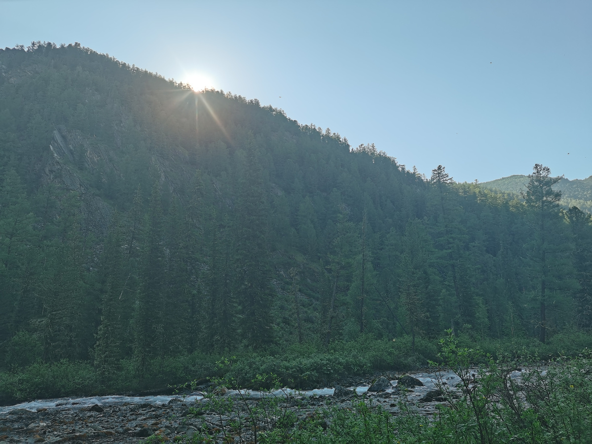 Большой Колагаш. Стоянка "3 берёзы"