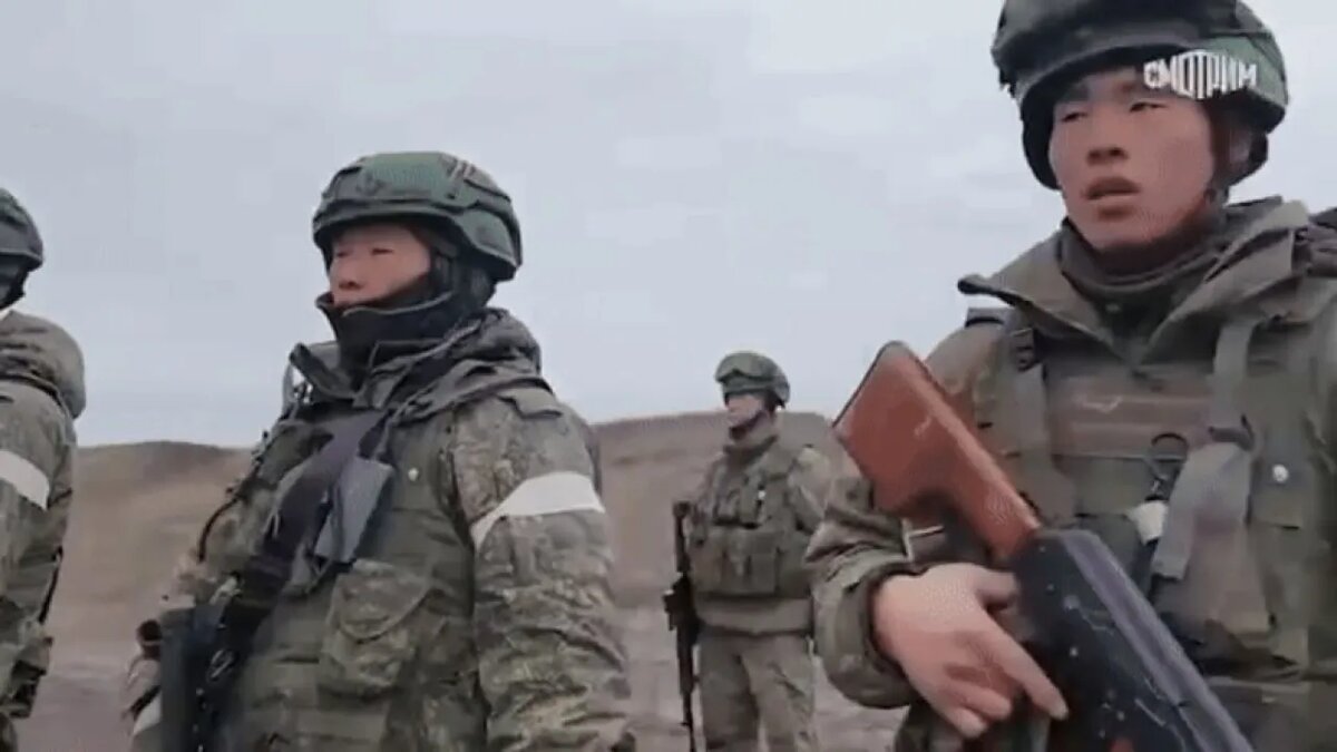 Корейские солдаты в Курске. Скрин видео "Смотрим"