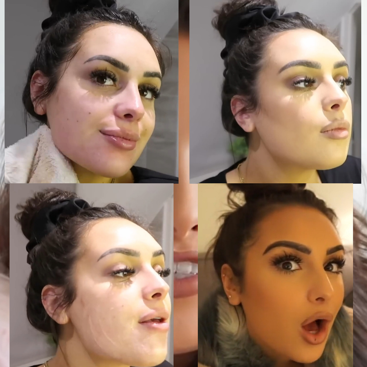 Amy-Rose Walker Hairstyle Bun