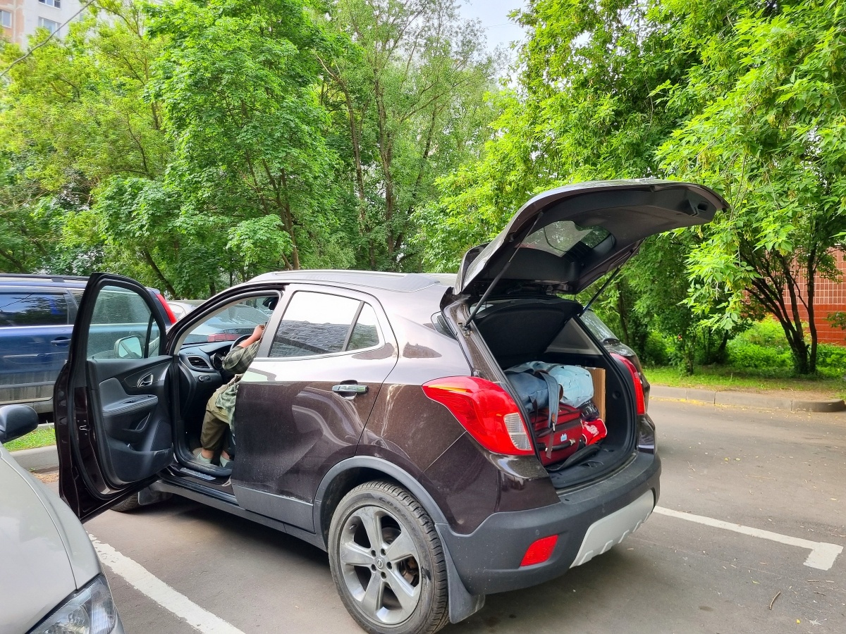 Москва, выдвигаемся в путь