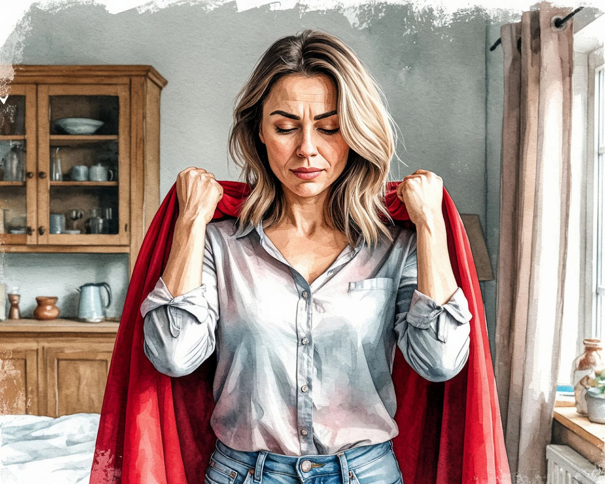Супергеройка устала. Хочу быть собой.