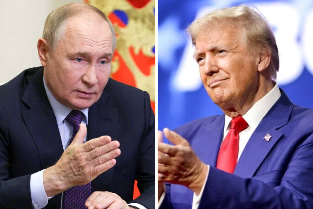    Фото © Kremlin.ru; Facebook (признан экстремистской организацией и запрещён на территории Российской Федерации) / Donald J. Trump