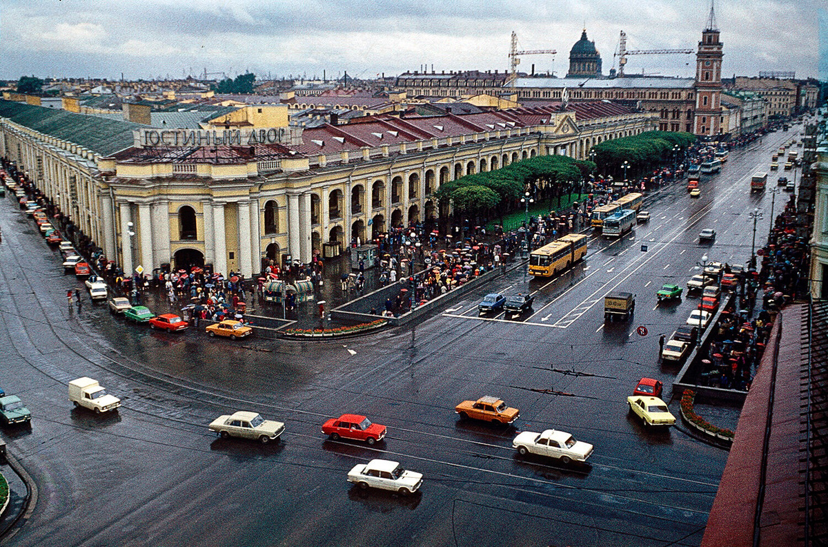 Ленинград в 1989 году. Фото: Антон Балаж 