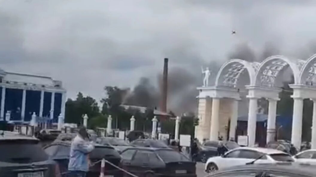    Два дня назад Удмуртию уже атаковали дроны ВСУ. Фото: телеграм-канал Shot