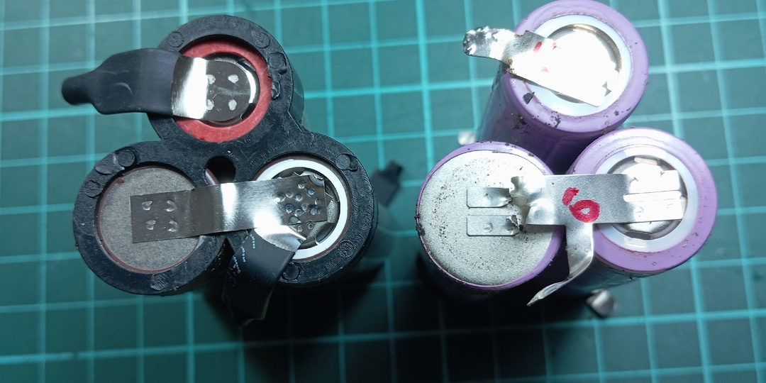 Замена аккумуляторов шуруповёрта