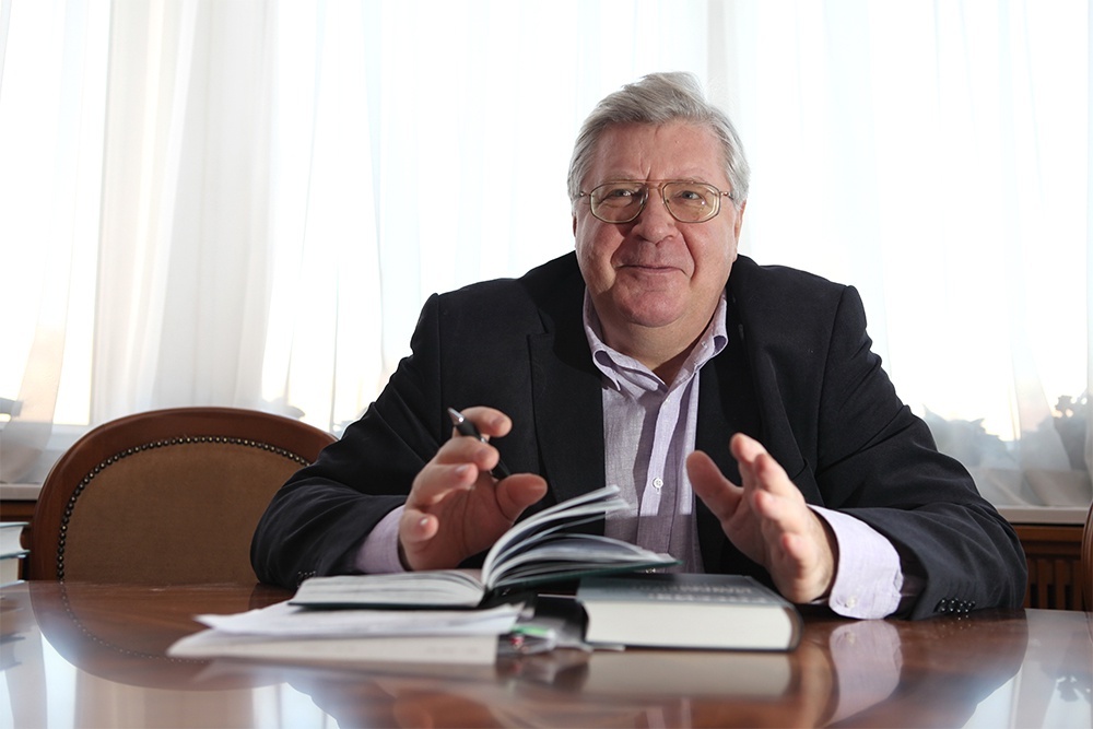    Академик РАН Михаил Горшков: Для социологов очень важна совместная работа с властью и СМИ. / Олеся Курпяева