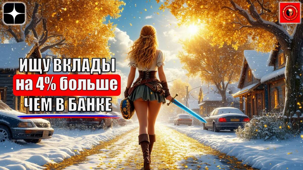 Это выгоднее банковского вклада, если прибыль выше на 3%.