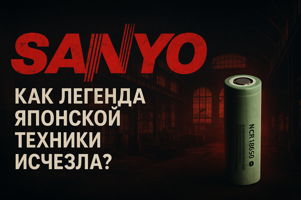 SANYO :  легендарный бренд японская техника
