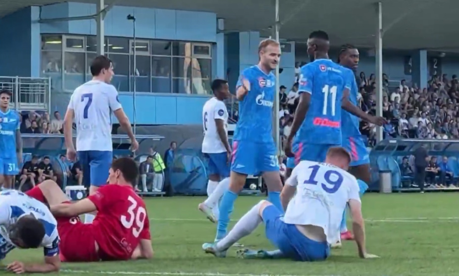    Лусиано снова отличился в товарищеском матче. Фото: кадр трансляции