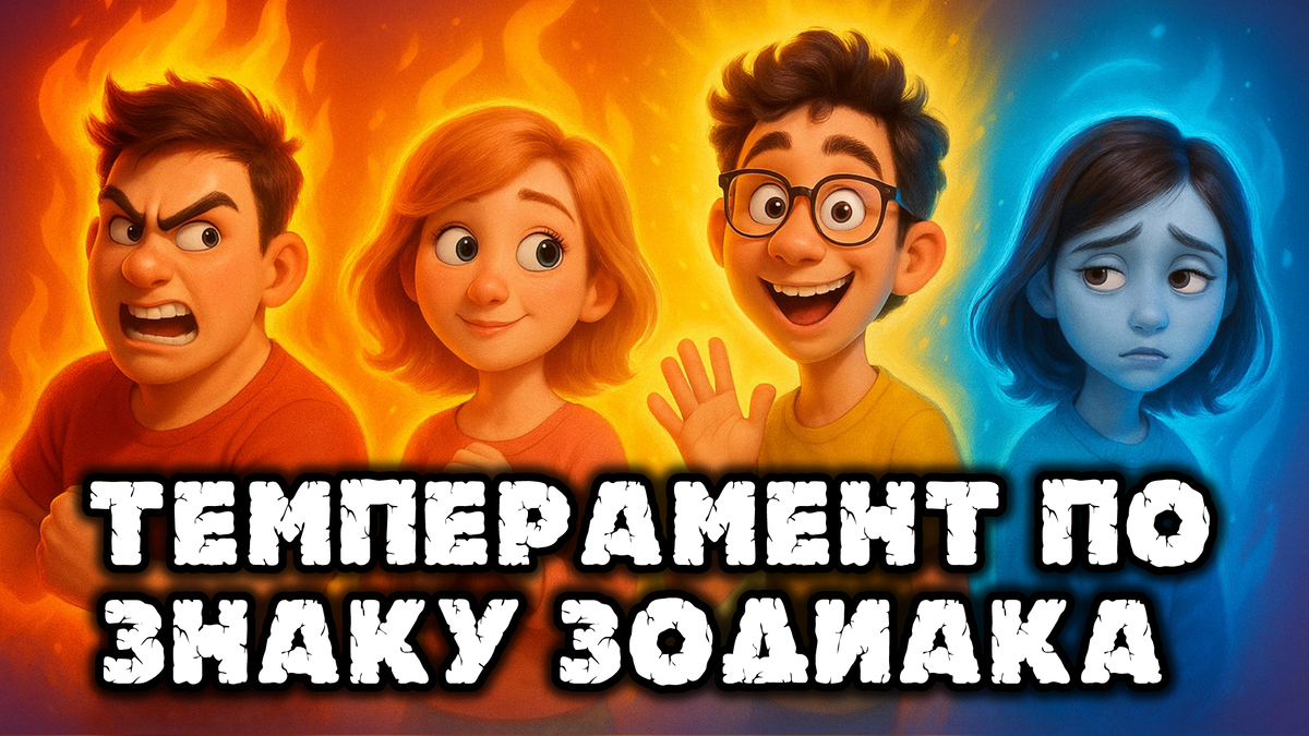 Какой Темперамент У Твоего Знака Зодиака?