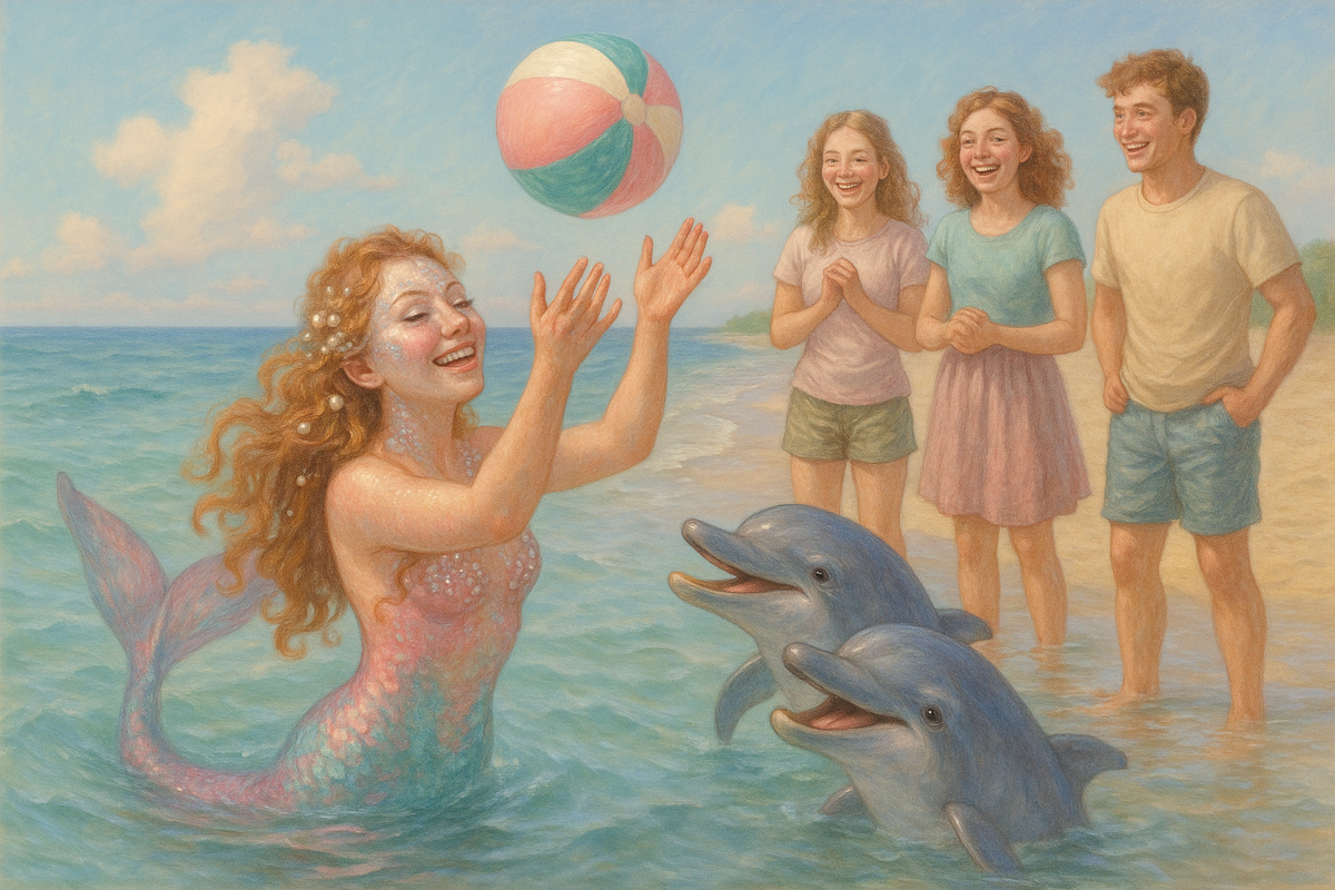 Самый рабочий образ для меня оказался. Не хочется быть серьезной, считать всё с маркетологами и упарываться за выручку. Хочется быть просто русалкой, которая в радость играет и с людьми, и с дельфинами. 