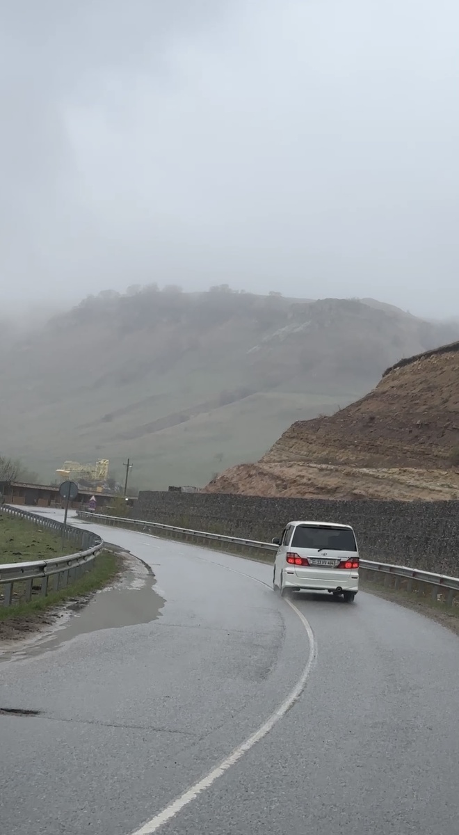 Дорога на водопады 